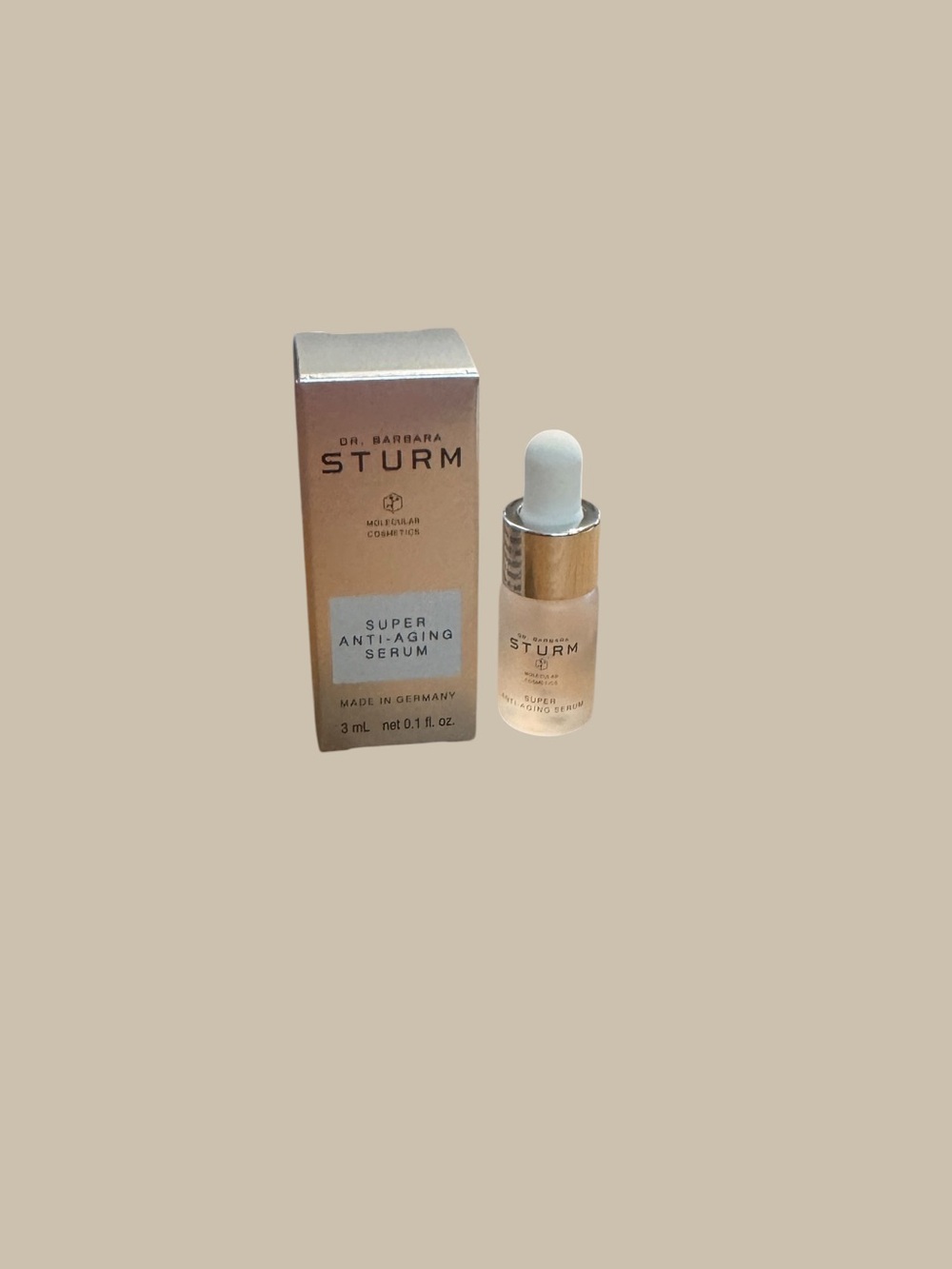 Dr. Barbara Sturm Super Anti-Aging Serum 3 mL Mini New in Box